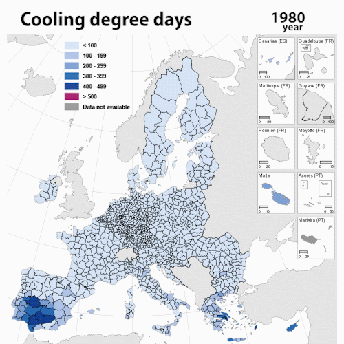 Grejanje zgrada u EU se smanjuje, potrebe za hlađenjem u porastu 3