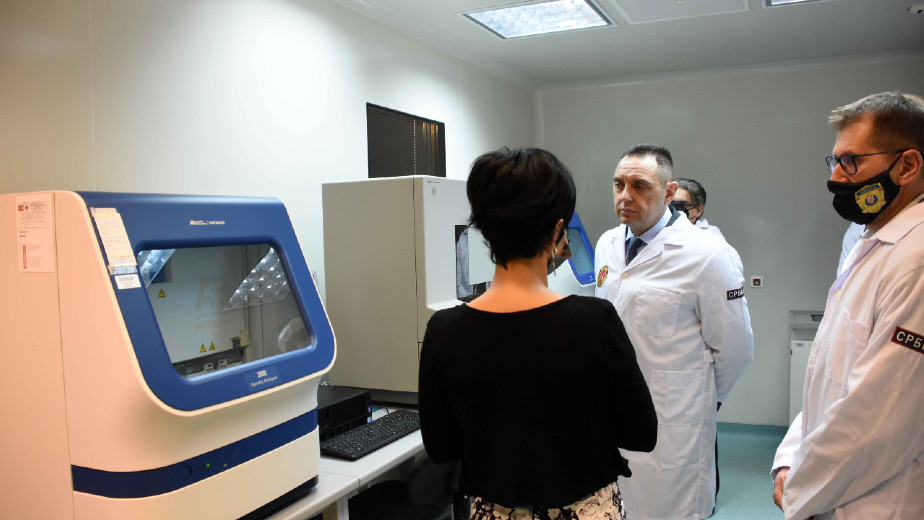 Vulin: Hapšenje kriminalaca ne bi bilo moguće bez Nacionalnog centra za kriminalističku forenziku 1