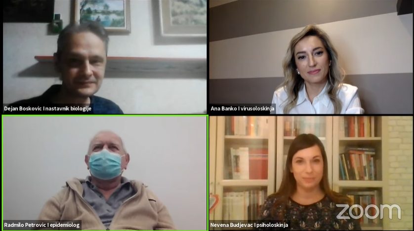 Panelisti: Nauka jedina ima rešenje za okončanje epidemije 2 Panelisti: Nauka jedina ima rešenje za okončanje epidemije 2