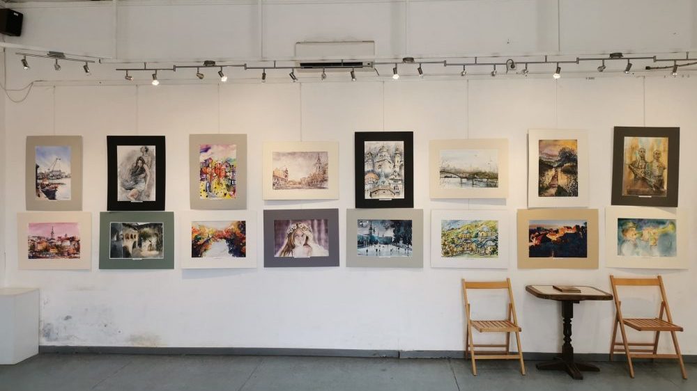 Otvorena izložba akvarela pod nazivom „Ta divna Srbija“ u Petrovcu na Mlavi 1