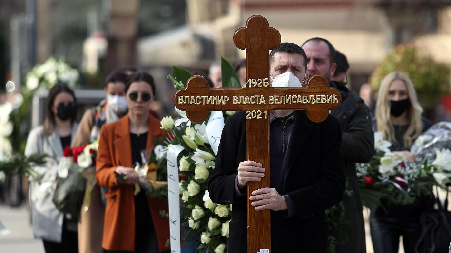 Sahranjen glumac Vlasta Velisavljević 1