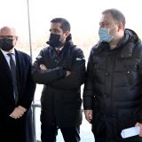 Vesić i Momirović obišli klizište "Duboko" nadomak Beograda 1