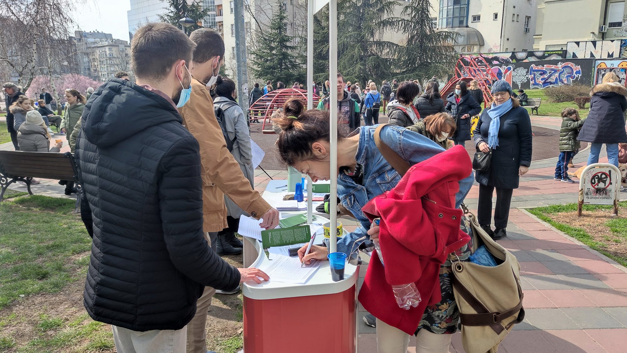 NDBGD: Građani podržali ideju "Za park na Slaviji" 1
