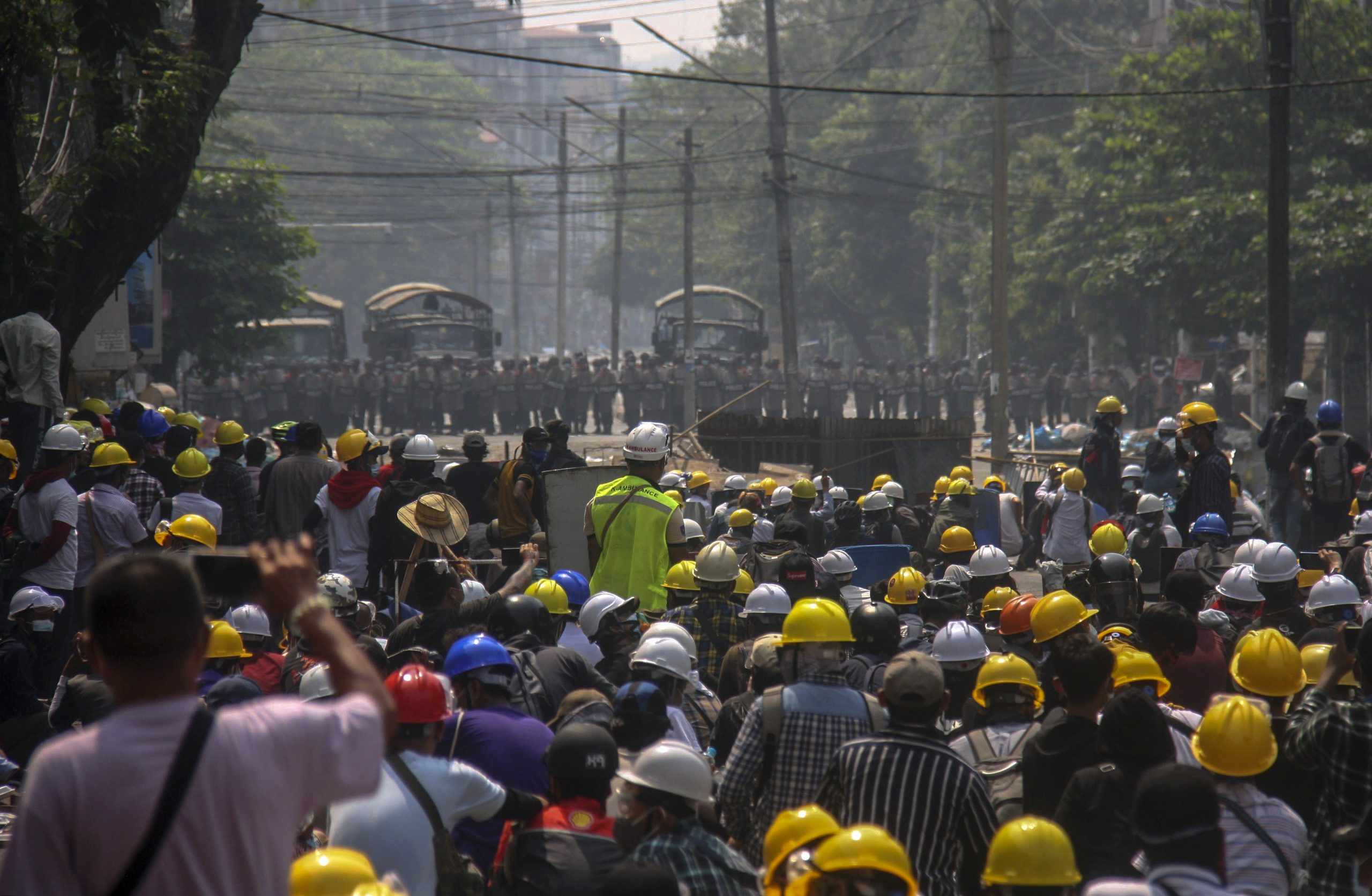 Policija u Mjanmaru ponovo upotrebila silu za razbijanje demonstracija 1