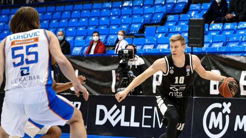 Košarkaši Partizana pobedili Mornar u ABA ligi 1