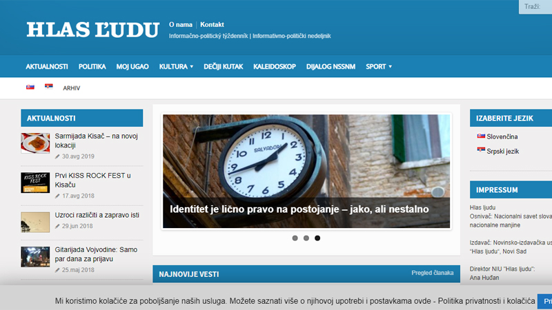 UNS: Milana Arnjaš nova direktorka "Hlas ljudu" 1