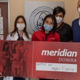 Uvek tu u važnim tenucima: Meridian ponovo na terenu, donacija Institutu za majku i dete 7