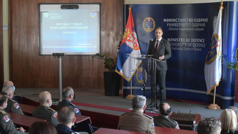 Stefanović: Pandemija primer kako zdravstvena situacija može postati nacionalni bezbednosni rizik 1