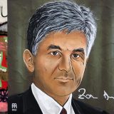 DS: Uništen mural Zoranu Đinđiću u Beogradu 12 sati od njegovog obnavljanja 4