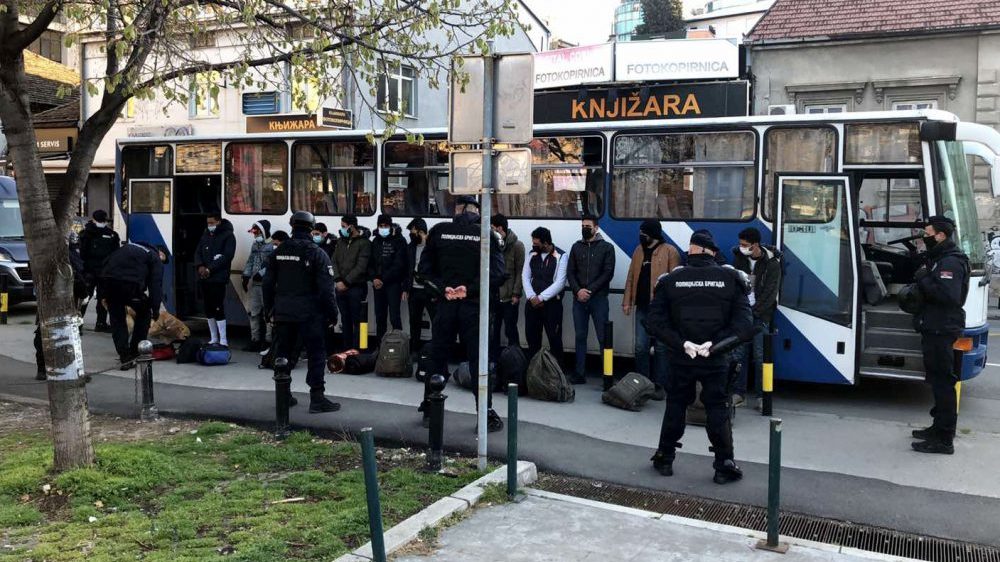 MUP: Pronađeno 69 migranata, sprovedeni u prihvatni centar 1