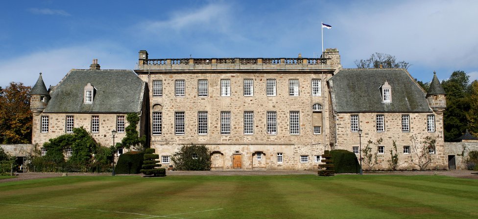 A general view of Gordonstoun School