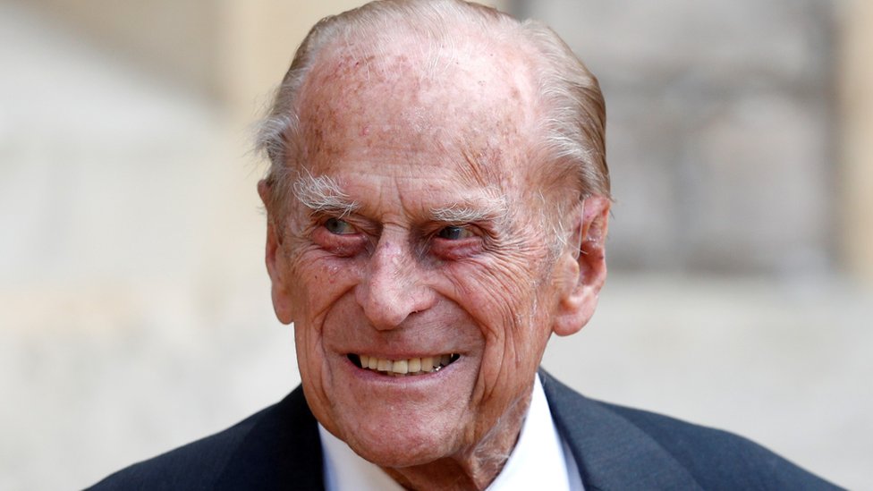 Prince Philip pictured in July 2020