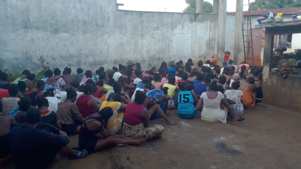 Women prisoners in Antanimora