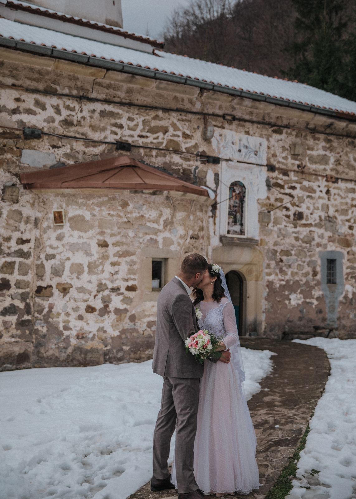 Aleksandar i Svetlana posle venčanja