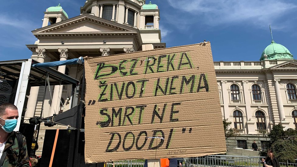 Životna sredina i protesti u Srbiji: „Počeo je ekološki ustanak - bez vode nema slobode" 1 ekološki protest