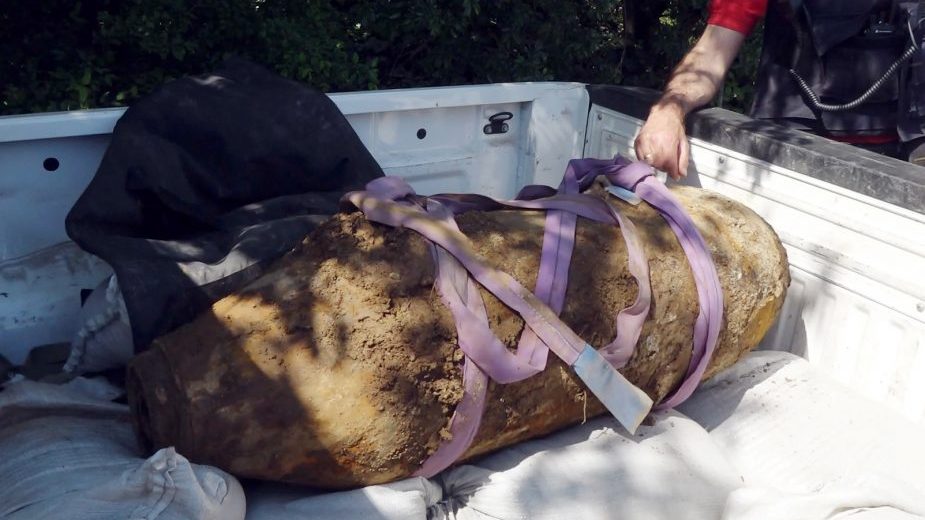 Uništena avio-bomba iz Drugog svetskog rata (FOTO) 1