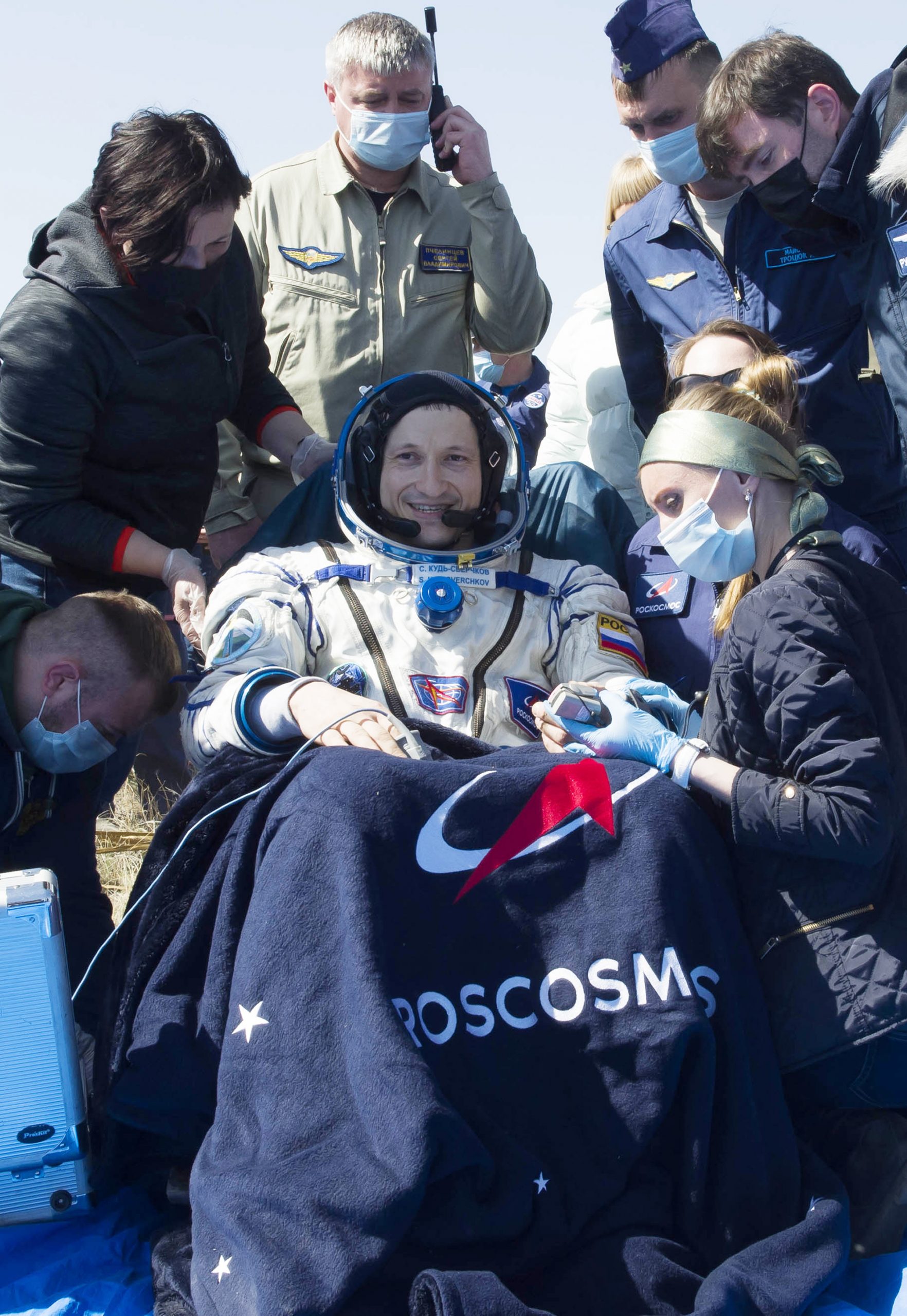 Svemirska letelica Sojuz uspešno sletela posle šest meseci na MSS 1