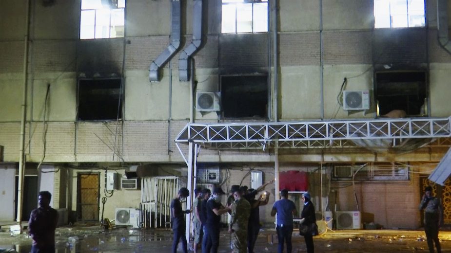 MUP Iraka: U požaru u kovid bolnici u Bagdadu 82 osobe poginule, 110 povređenih 1