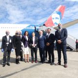 Ispraćen novi avion Er Srbije na letu do Njujorka (FOTO) 6
