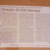 Tačan i profesionalan tekst o stradanju Sremaca u vreme Drugog svetskog rata 7