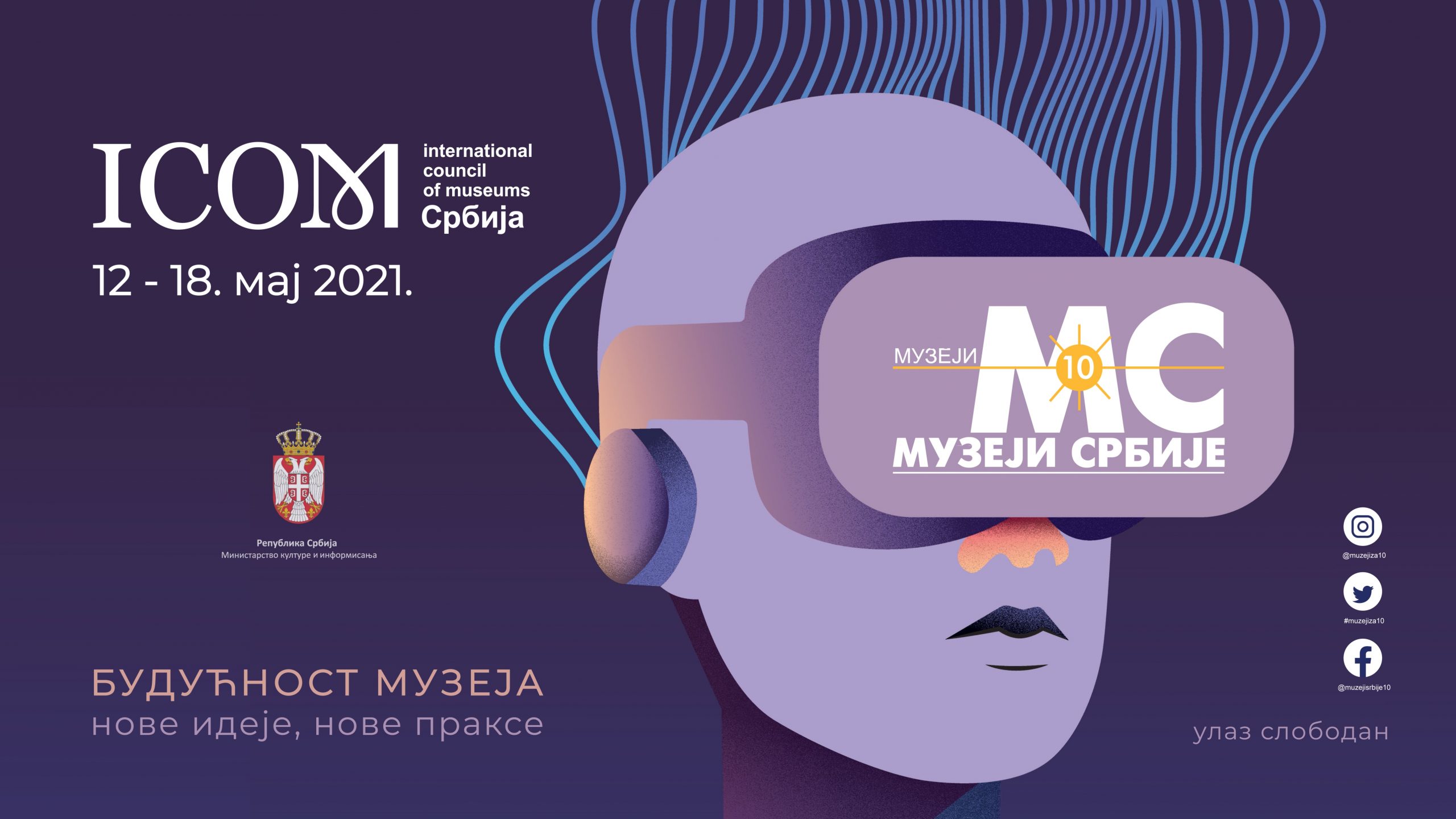 Manifestacija "Muzeji za 10" od 12. do 18. maja 1