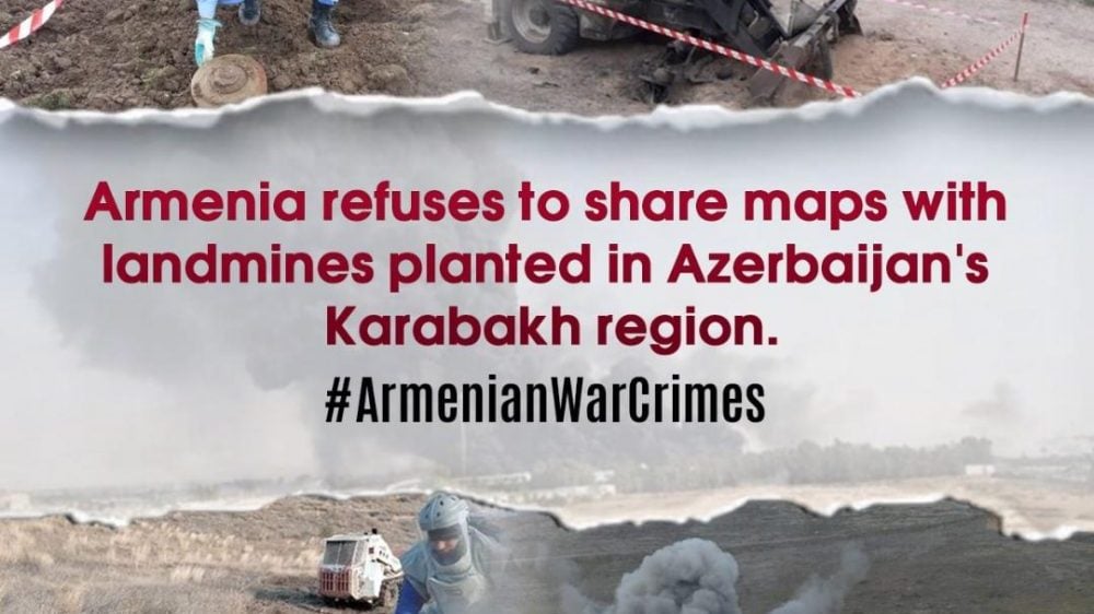 Ministarstvo spoljnih poslova Azerbejdžana: Vlada Jermenije odbija da podeli lokacije mina 1