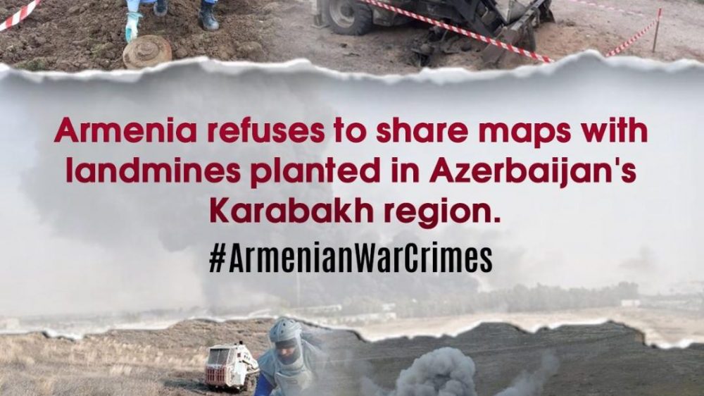 Ministarstvo spoljnih poslova Azerbejdžana: Vlada Jermenije odbija da podeli lokacije mina 1