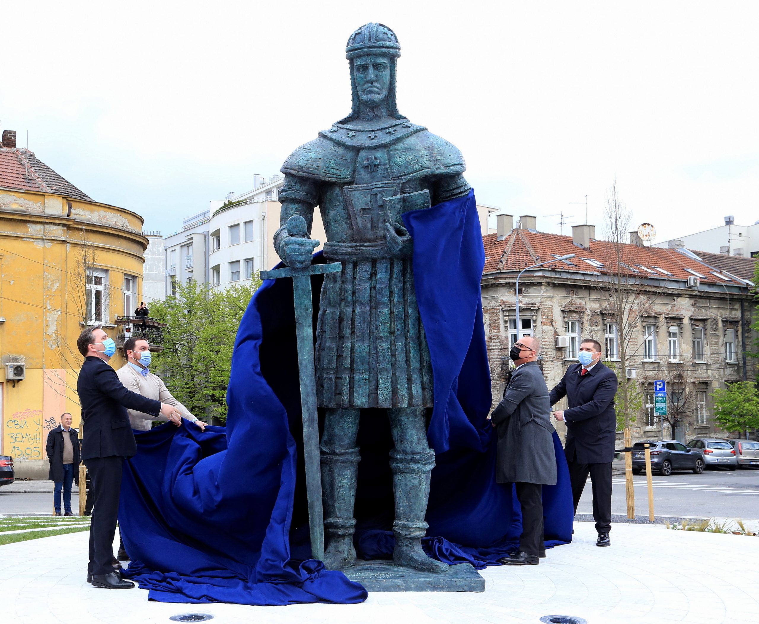 Svečano otkriven spomenik despotu Stefanu Lazareviću (FOTO) 1