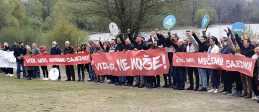 Održan novi protest 'Vidi, gari, možemo zajedno', protiv gradnje 'Novog Sada na vodi' (VIDEO, FOTO) 12