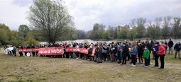 Održan novi protest 'Vidi, gari, možemo zajedno', protiv gradnje 'Novog Sada na vodi' (VIDEO, FOTO) 10