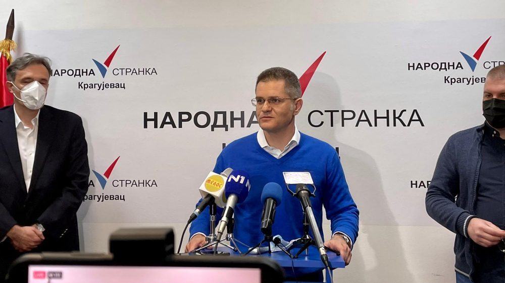 Jeremić: Nema svađe u opoziciji, Narodna stranka ne menja stav kako vetar duva 1
