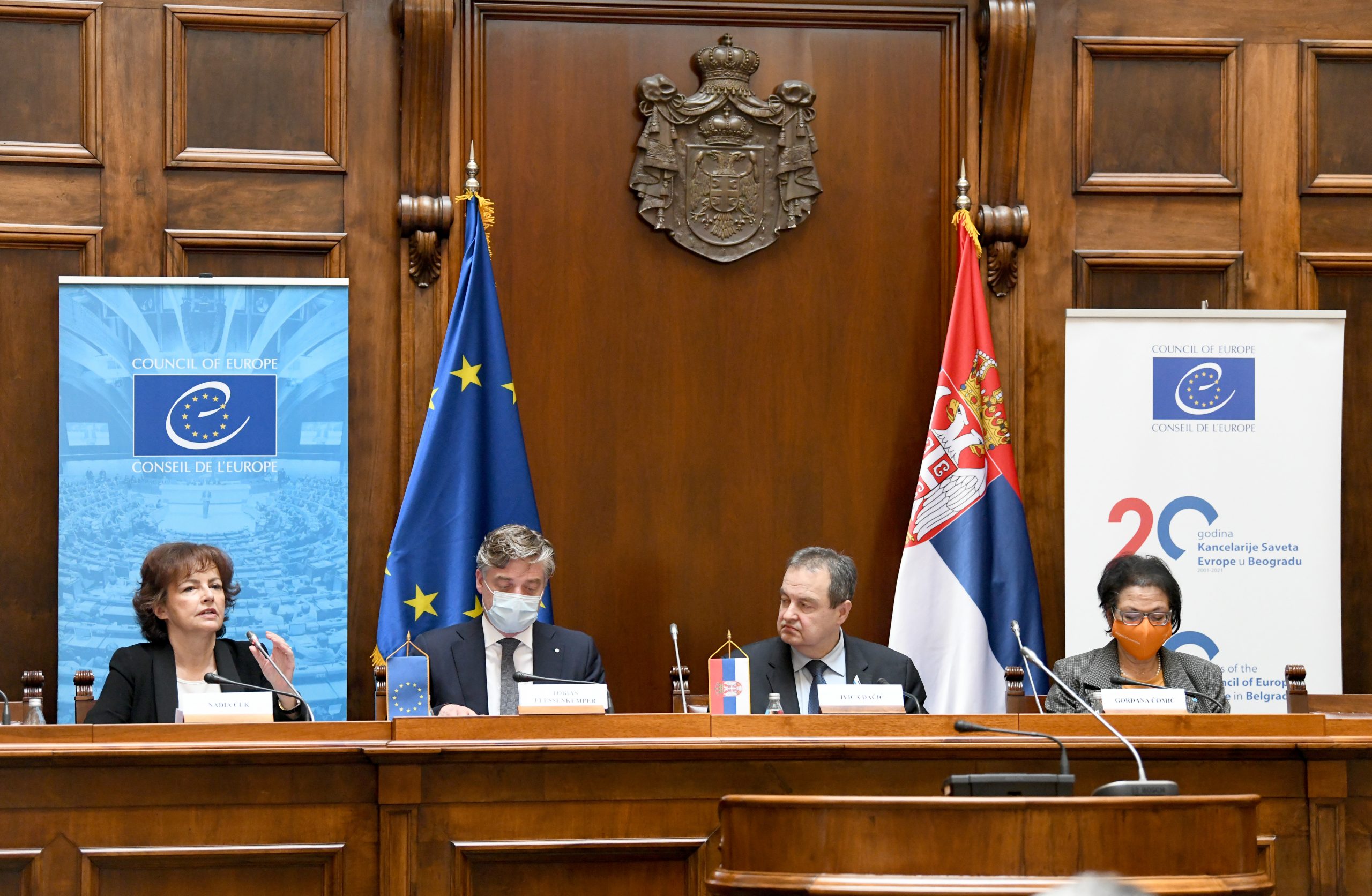 Kancelarija Saveta Evrope u Beogradu obeležila 20 godina postojanja 1