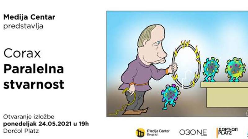 Coraxova paralelna stvarnost na izložbi u Dorćol Platz-u 1
