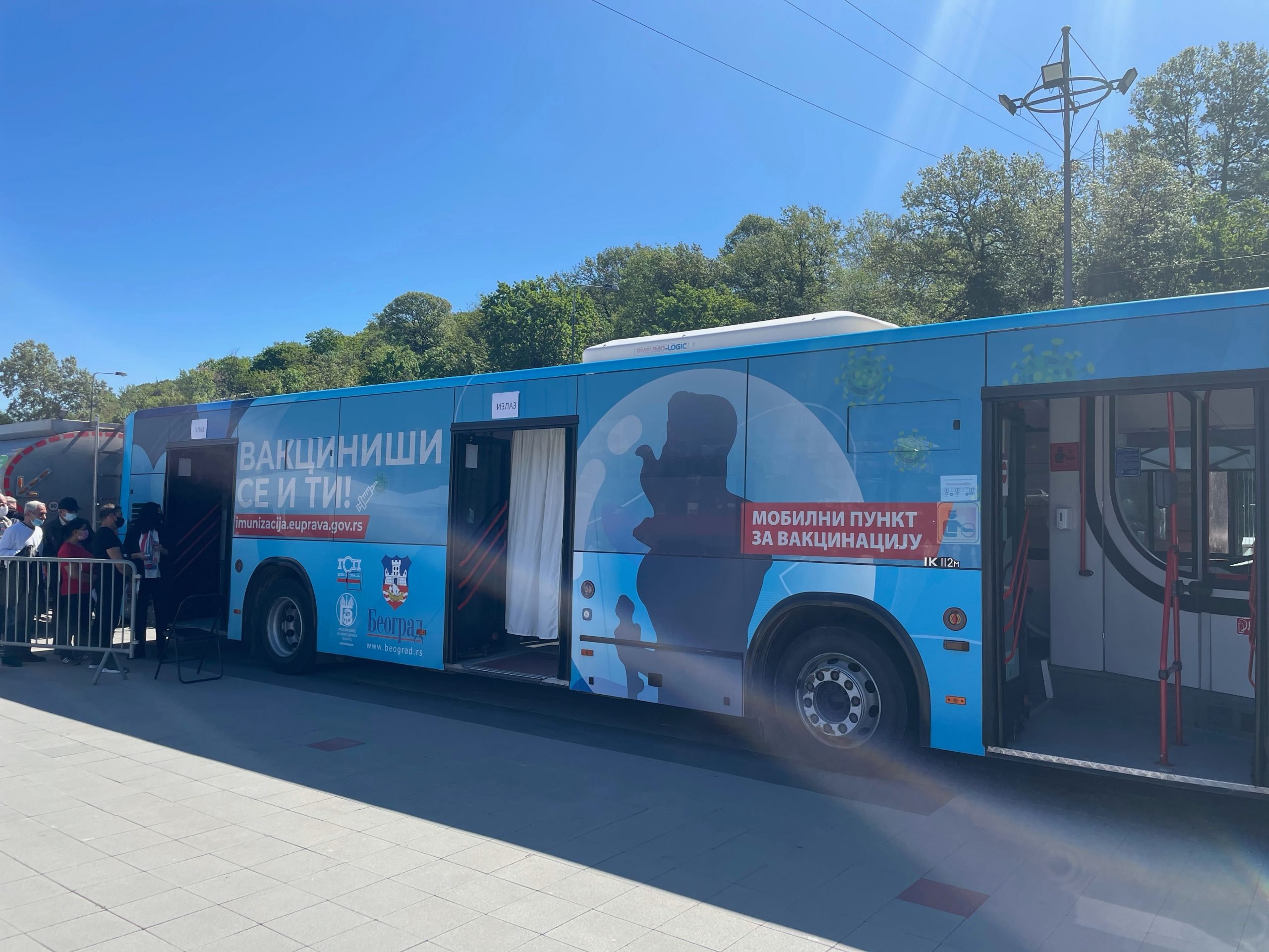 Prvi autobus za vakcinaciju u Srbiji svakog dana na drugoj lokaciji 1