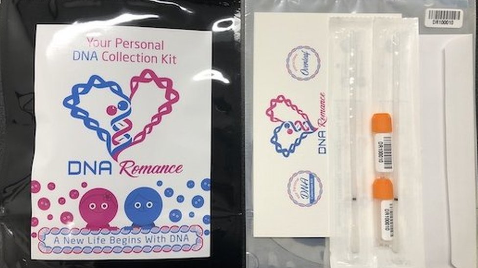 DNA Romance testing kit