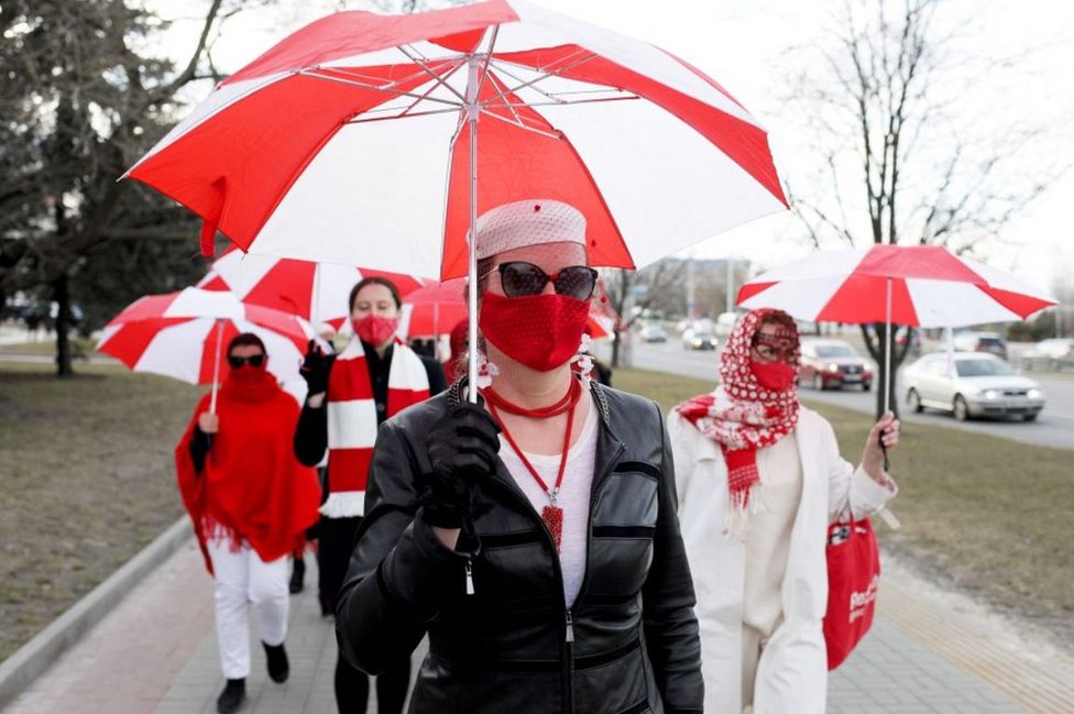 Minsk umbrella protest, 6 Apr 21