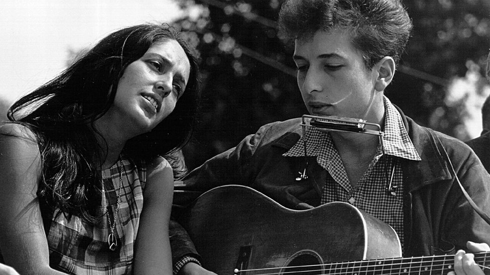 Bob Dilan, legenda moderne muzike: 80. rođendan, 80 stvari koje možda niste znali o njemu 3 Joan Baez and Bob Dylan