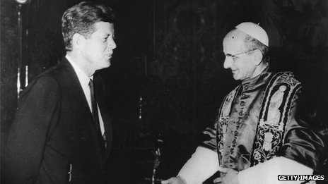 JFK & Pope Paul VI
