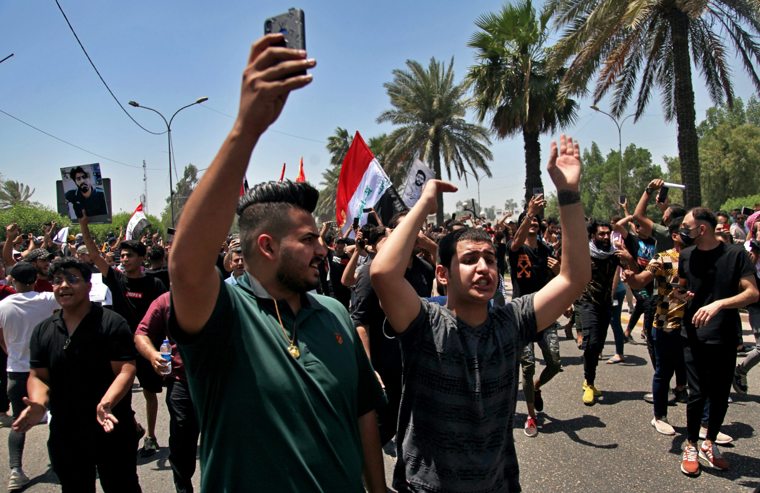 Jedan demonstrant ubijen na skupu u Iraku za podršku ubijenim aktivistima 1