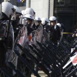 Koškanje policije i demonstranata u Briselu na protestu zbog epidemiolških mera 4