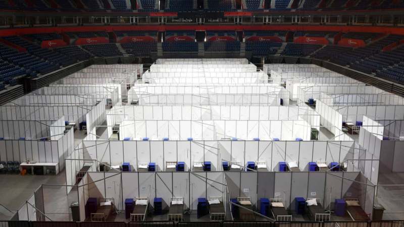 Vesić: U Beogradskoj areni večeras 25 pacijenata manje nego jutros 1