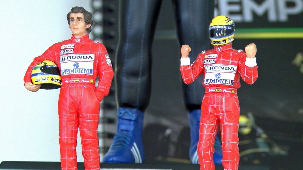 Ayrton Senna action figures