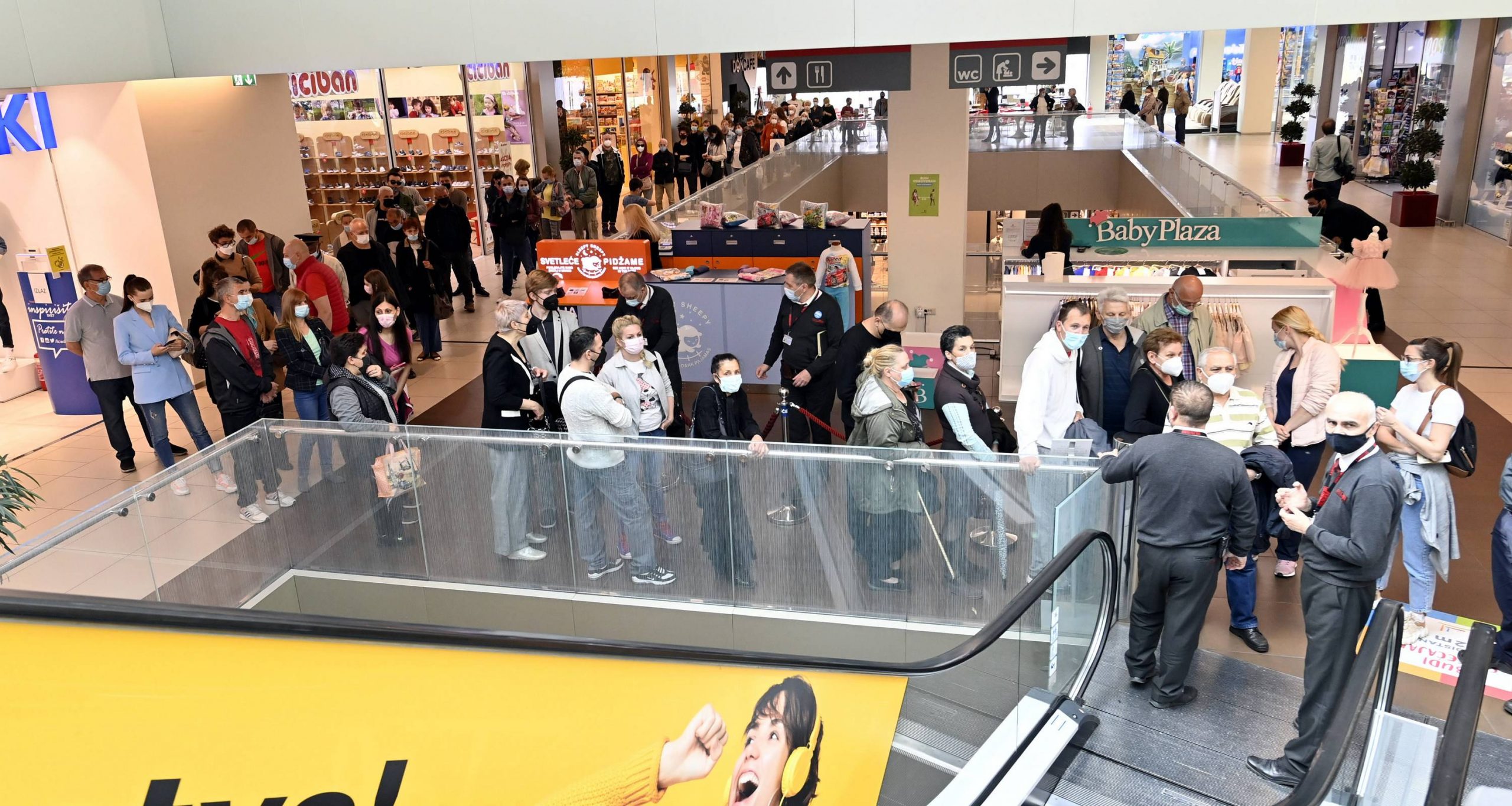 Punkt za vakcinaciju u TC "Ušće" prestaje sa radom večeras u 20 sati 1