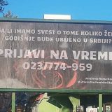 Bilbord u Novom Bečeju poziv za osvešćivanje o femicidu 10