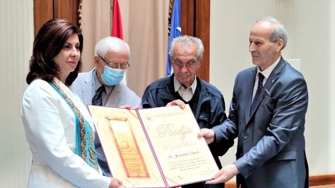 Predsednica BNV Jasmina Curić dobitnica povelje „Prijatelj Bosne“ 1