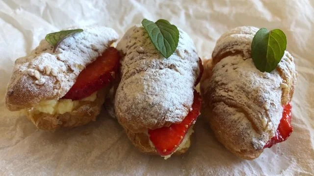 Šantili krem i jagode (recept) 1