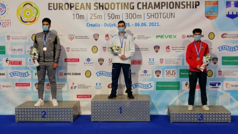 Marko Ivanović vicešampion Evrope 1