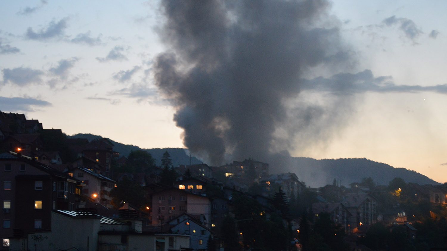 Požar u studentskom domu u užičkom naselju Turica 1