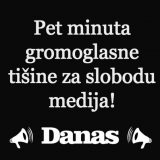 Pet minuta gromoglasne tišine za slobodu medija 10
