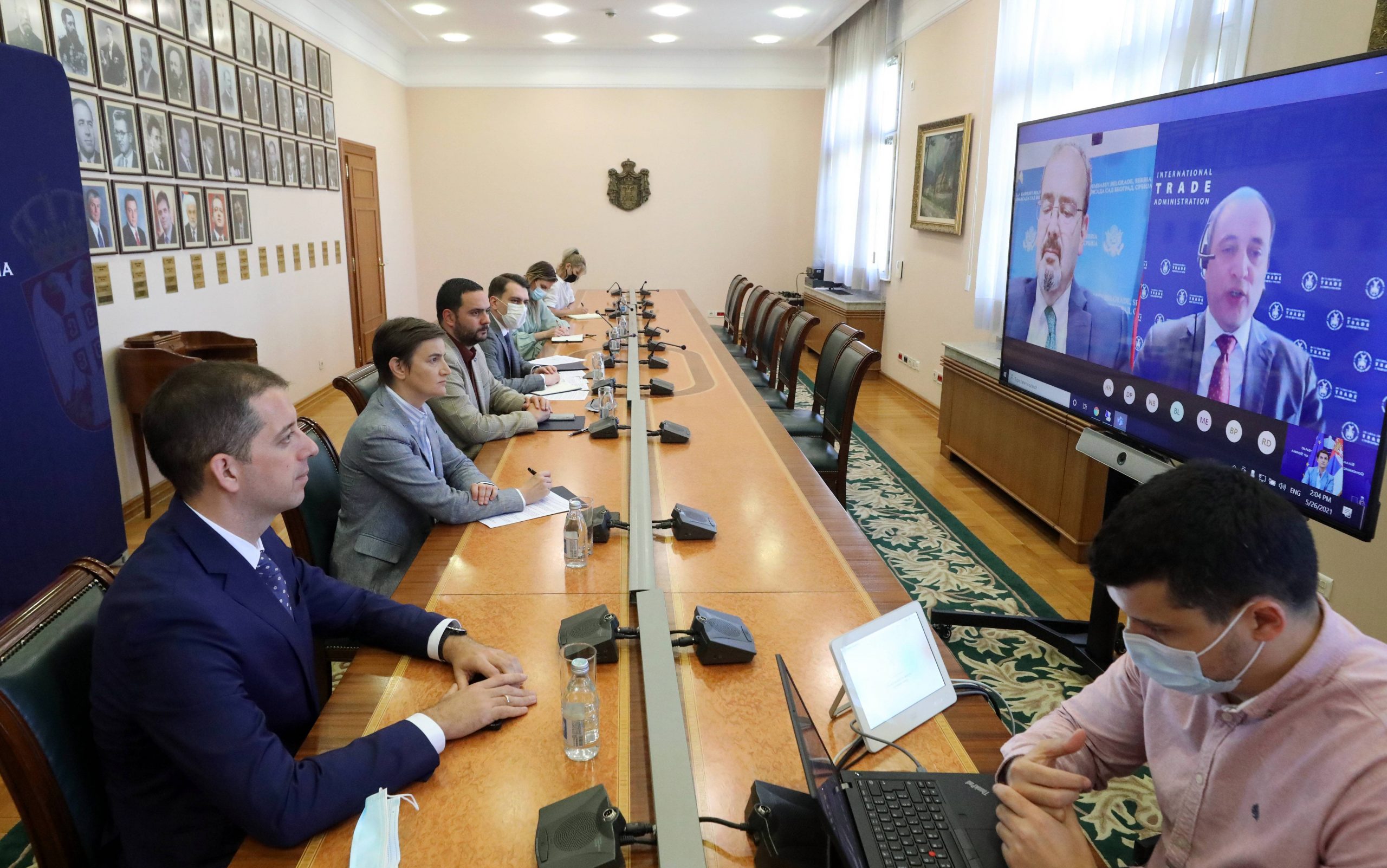 Brnabić sa američkim zvaničnikom o unapređenju ekonomske saradnje 1